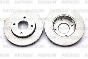 Тормозной диск Patron передний для Mitsubishi Colt VI (Z20/Z30) 2004-2012. Артикул PBD4457