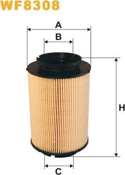 Топливный фильтр WIX Filters. Артикул WF8308