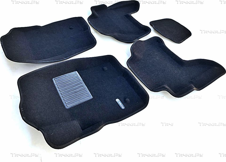 Коврики текстильные Euromat 3D Business для салона Nissan Pathfinder R51 2004-2009. Артикул EMC3D-003710