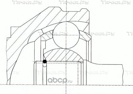 ШРУС наруж.ком/кт (GKN). Артикул 304608