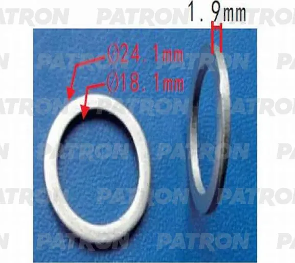 Шайба под сливную пробку (Patron). Артикул P37-0556