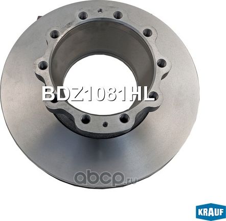 Диск тормозной Krauf. Артикул BDZ1081HL