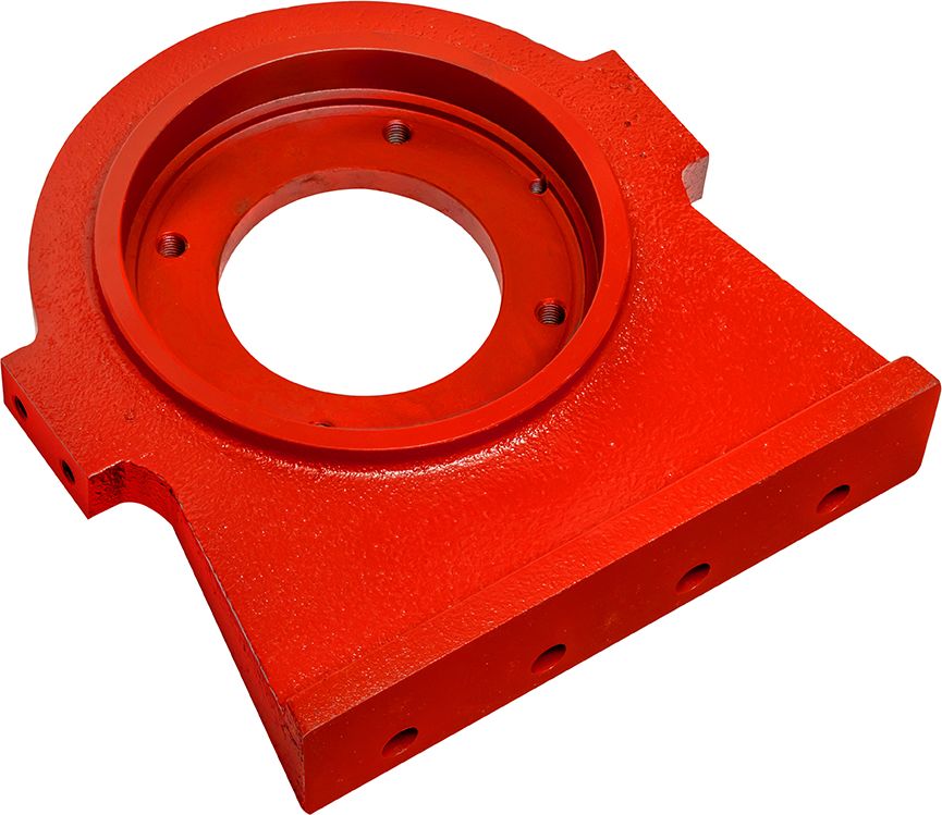 Станина (боковина) крепления мотора лебёдки Runva HWX20000YD. Артикул MBHWX20000YD