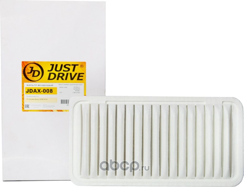 Фильтр воздушный (Just Drive). Артикул JDAX008