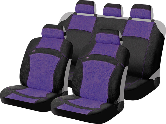 Чехлы универсальные Hadar Rosen Fantasy облегченные на сидения авто, цвет Фиолетовый. Артикул 91301-FE