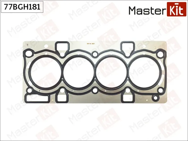 77BGH181 Прокладка ГБЦ FORD B4164T  B4164T2  B4164T3  B4164T4  JQDA  JQGA  JQMA  JTBA  JTDA  JTJA  J (Master KIT). Артикул 77bgh181