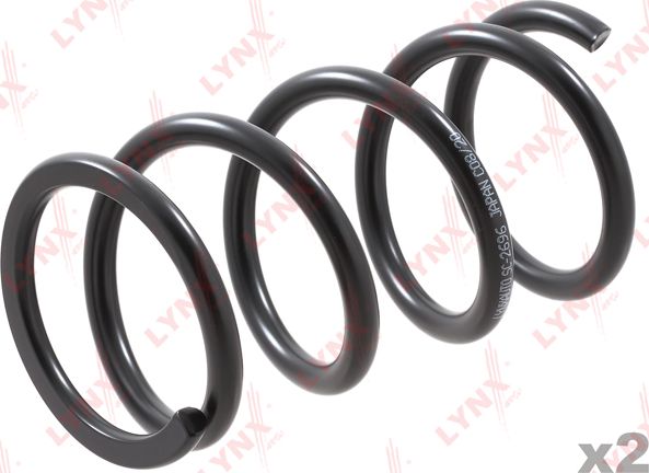 Пружина подвески LYNXauto задняя для Toyota RAV4 I (XA10) 1994-2000. Артикул SC-2696