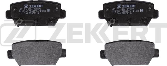 Тормозные колодки Zekkert. Артикул BS-1124