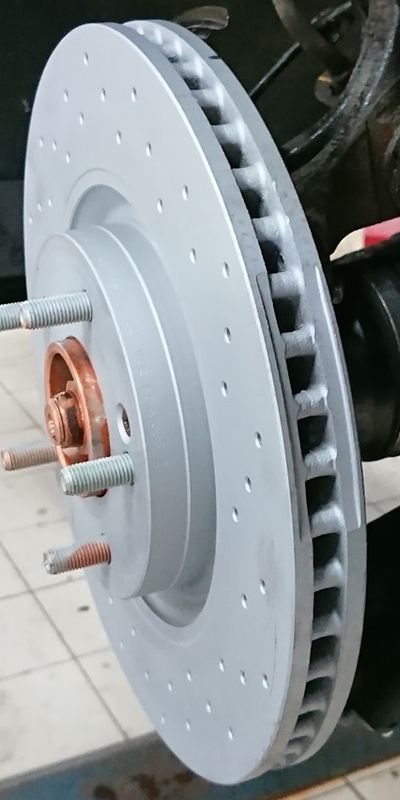 Тормозной диск Zimmermann Sport Coat Z передний для Kia Optima III 2010-2015. Артикул 285.3519.52