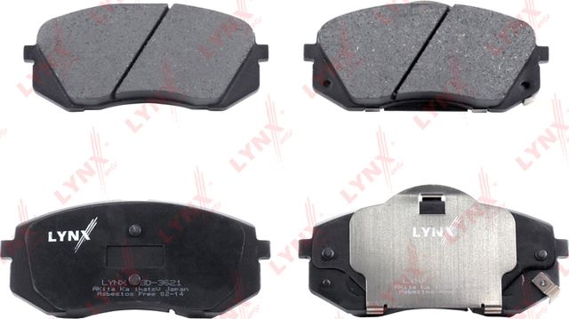 Тормозные колодки LYNXauto. Артикул BD-3621