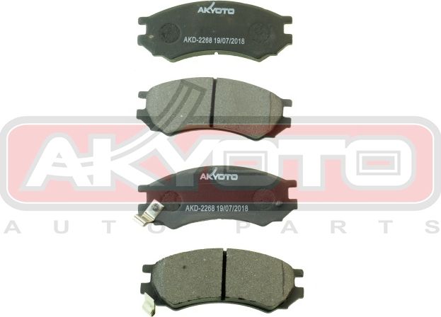 Тормозные колодки Akyoto Packing AKYOTO. Артикул AKD-2268
