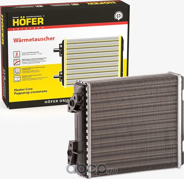 Радиатор отопителя для а/м ВАЗ 2104,05,0 (Hofer) Hofer. Артикул HF730224