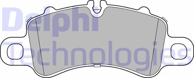Тормозные колодки Delphi (Low-Metallic) передние для Porsche Boxster IV 718 (982) 2016-2026. Артикул LP3308