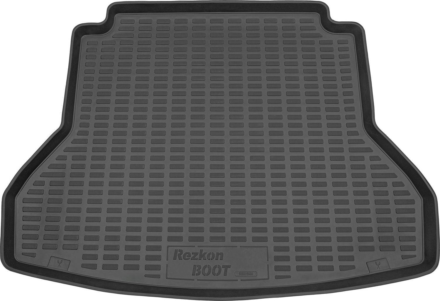 Коврик полиуретановый Rezkon для багажника Hyundai Elantra VI 2015-2020. Артикул 5520015400