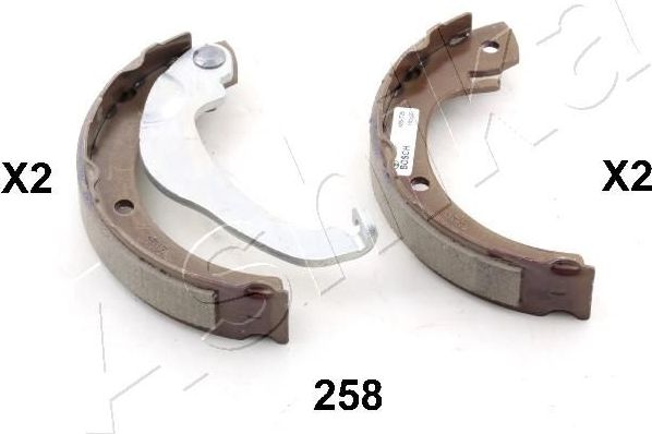 Тормозные колодки (стояночная тормозная система) ASHIKA. Артикул 55-02-258