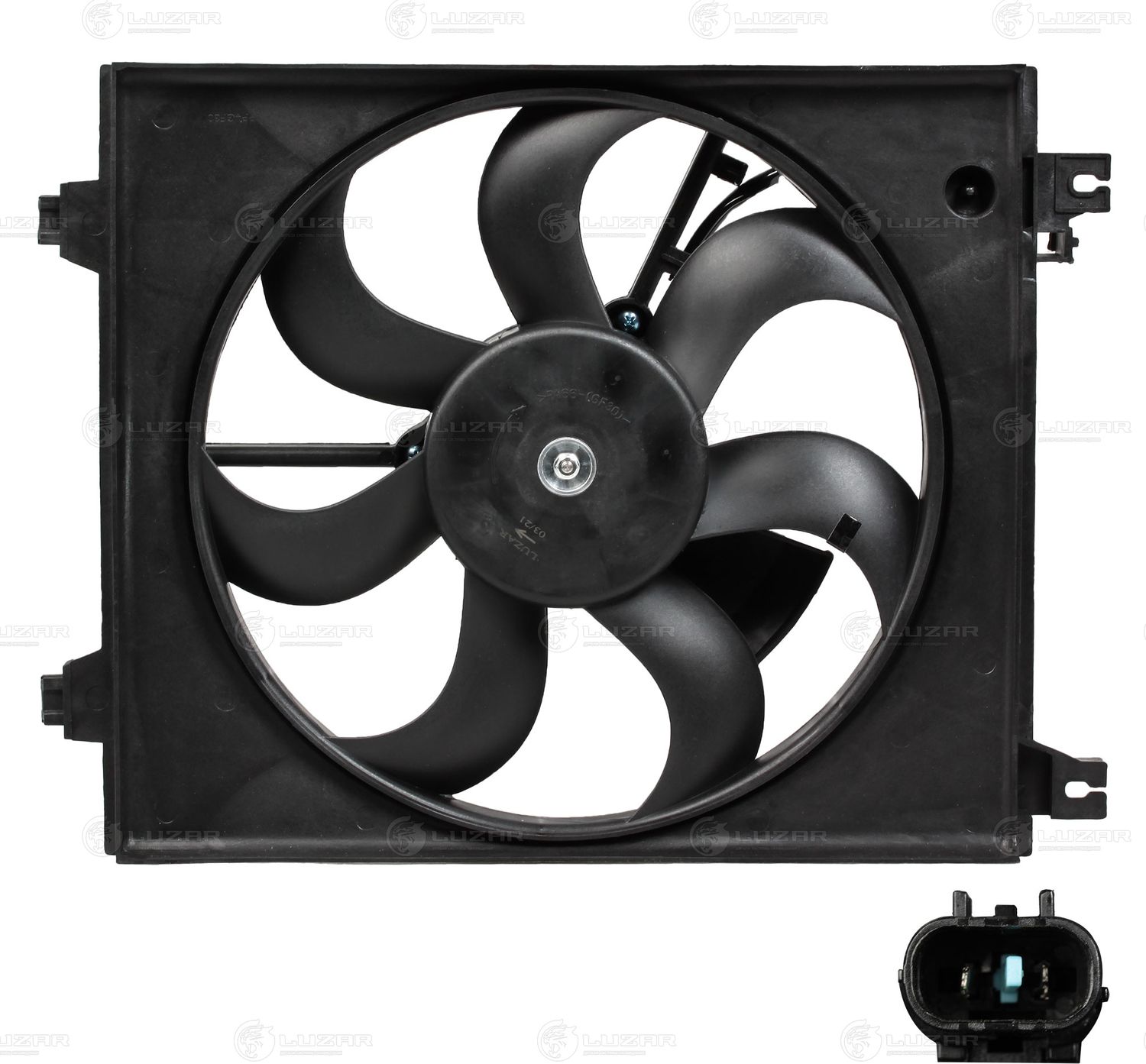 Вентилятор кондиционера Luzar. Артикул LFAC 0820