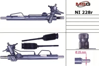 Рулевая рейка c ГУР восстановленная Nissan Almera Classic 2006 (MSG). Артикул NI228R