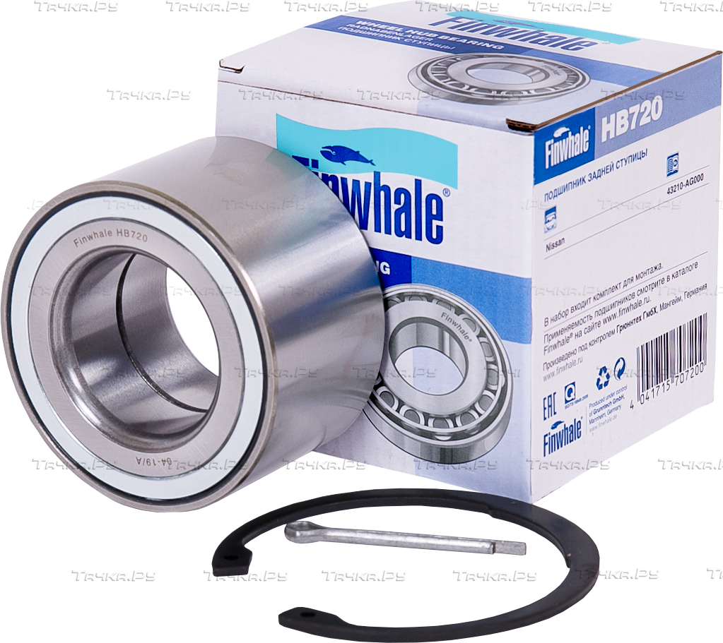 Ступичный подшипник (комплект) Finwhale. Артикул HB720