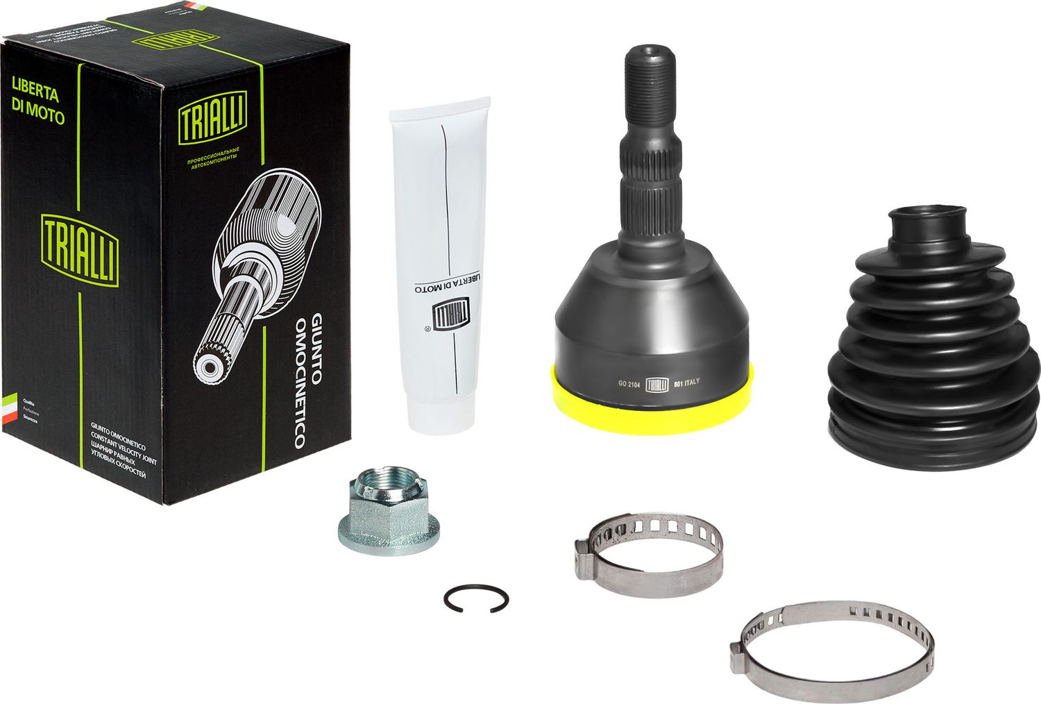 Шрус внутренний (граната) Trialli передний для Opel Meriva B 2010-2017. Артикул GO 2104