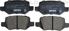Тормозные колодки Zentparts. Артикул Z07431