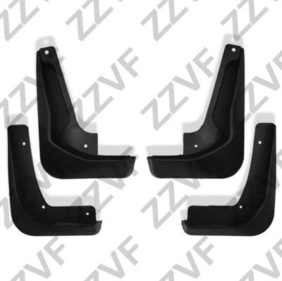 БРЫЗГОВИКИ СЕДАН (КОМПЛЕКТ - 4 шт.) FORD FOCUS III 2011-... ZZVF. Артикул ZVXY-FCS5-085