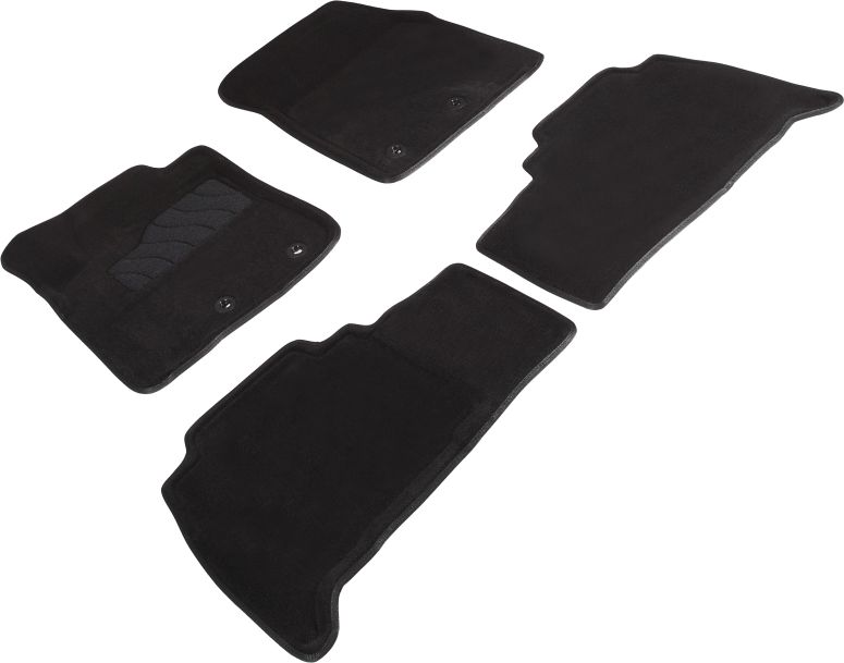 Коврики Seintex 3D ворсовые для салона Toyota Land Cruiser 200 2012-2021. Артикул 84973