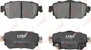 Тормозные колодки LYNXauto для Nissan X-Trail T32 2013-2025. Артикул BD-5748