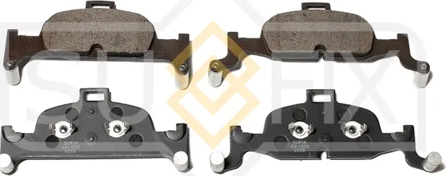 Колодки тормозные задние (Sufix). Артикул SX1025
