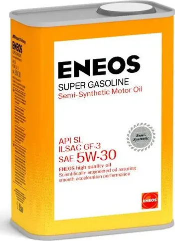 ENEOS SL полусинтетика 5W30 1л Eneos. Артикул OIL1358