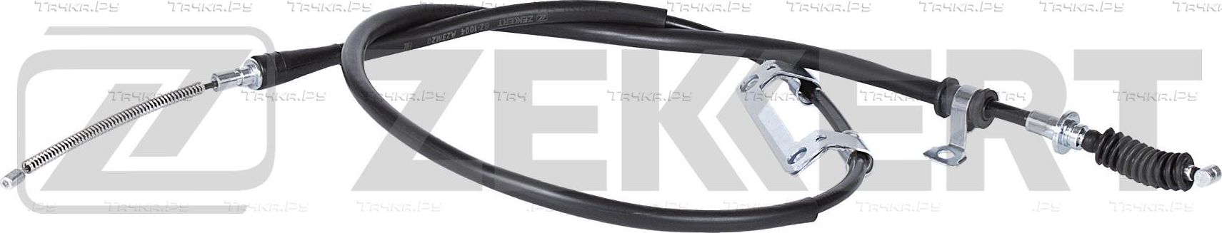 Трос ручника (тросик ручного тормоза) Zekkert. Артикул BZ-1004