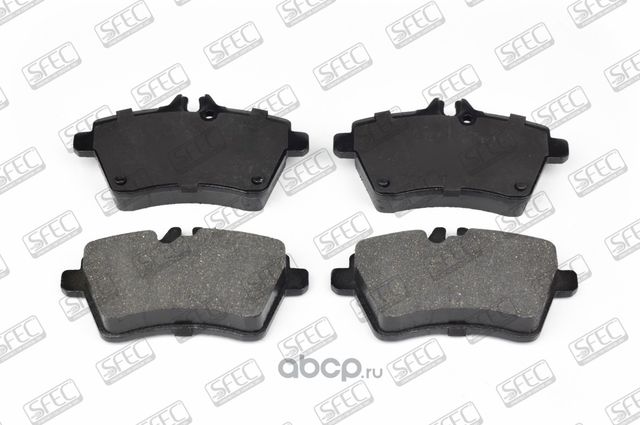 Колодки тормозные передние (Autosfec). Артикул BP901948