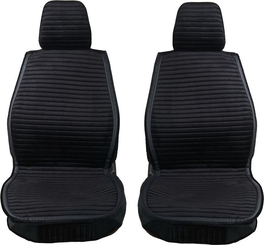 Накидки Seintex каркасные Horizont со вставкой из кожи на сидения, цвет Черный. Артикул 317796