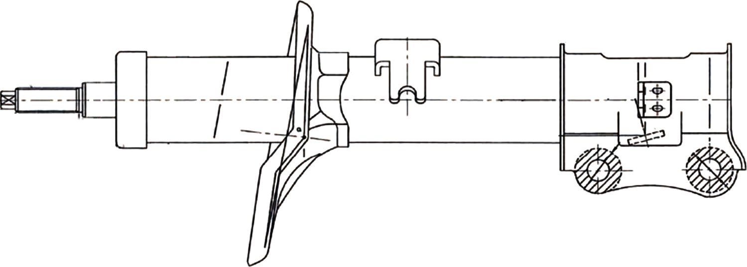 Амортизатор CTR. Артикул GY0306G