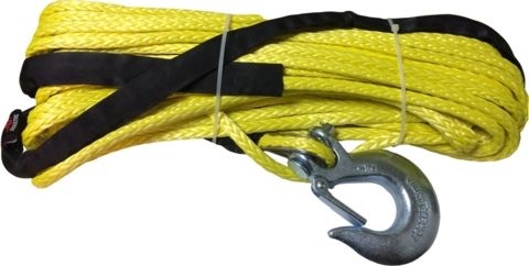 Трос синтетический Автоспас 10 мм/28 м с коушем, с крюком. Артикул W1529