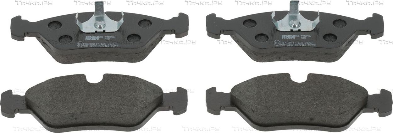 Тормозные колодки Ferodo Premier Eco Friction. Артикул FDB256