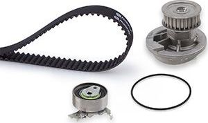 Помпа (водяной насос) с комплектом ремня ГРМ Gates PowerGrip® для Opel Astra F 1991-2001. Артикул KP15367XS