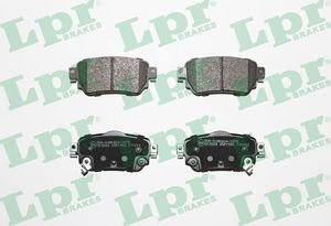 Тормозные колодки LPR задние для Nissan X-Trail T32 2014-2025. Артикул 05P1992