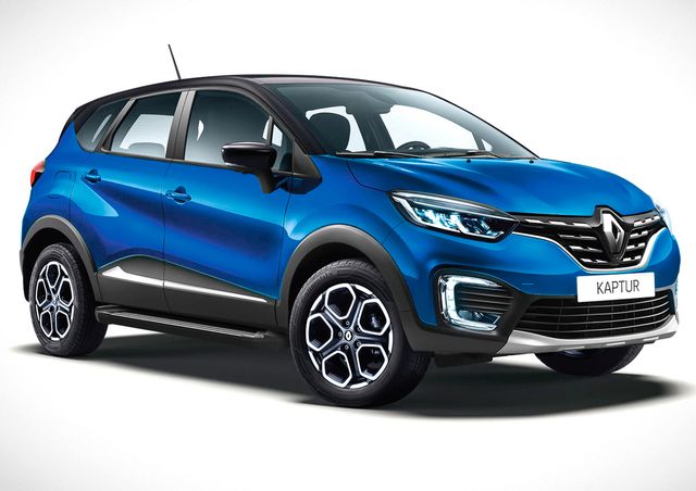 Пороги алюминиевые AutoMax Black для Renault Kaptur I рестайлинг 2020-2026. Артикул AMS.F173B.4701.1