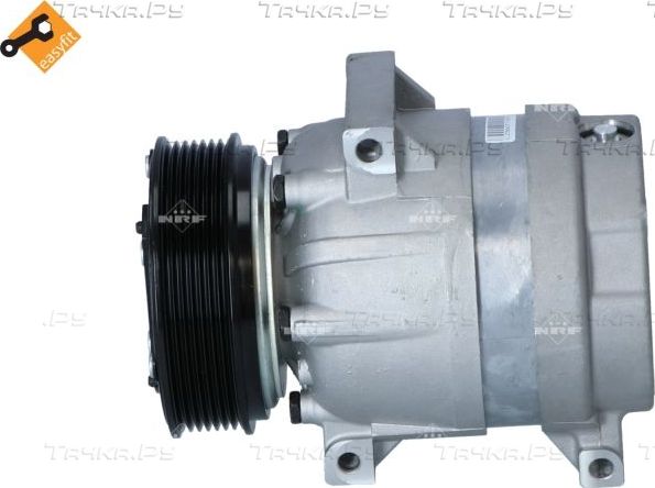 Компрессор кондиционера NRF EASY FIT для Renault Trafic II 2001-2014. Артикул 32481