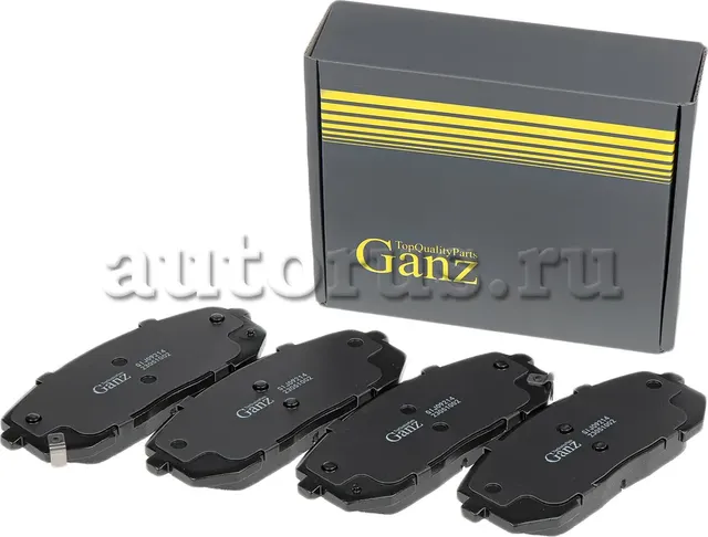 Колодки торм.пер. (Ganz). Артикул GIJ09214