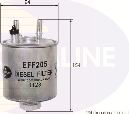 Топливный фильтр Comline. Артикул EFF205