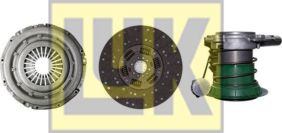 Сцепление (комплект) LuK RepSet Pro для MAN TGL 2004-2026. Артикул 636 3025 33