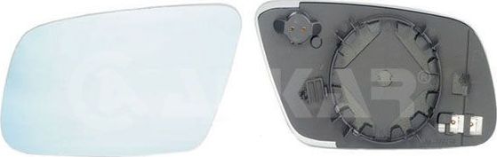 Зеркальное стекло бокового зеркала Alkar левое для Audi S6 II (C5) 1999-2005. Артикул 6401797