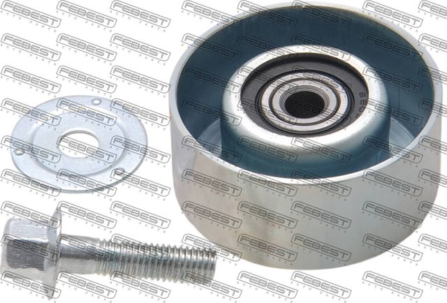 Натяжной ролик (натяжитель) приводного поликлинового ремня Febest. Артикул 0187-GSU45