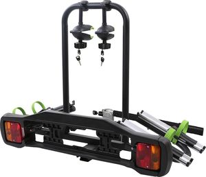 Автомобильный багажник Amos WellTour-2 на фаркоп для перевозки 2-х велосипедов. Артикул WellTour-2
