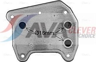 Радиатор масляный (маслоохладитель) для двигателя AVA (алюминий) для Mercedes-Benz G-Класс W461 2003-2026. Артикул MS3733