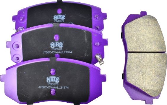 Тормозные колодки NiBK. Артикул PN0578
