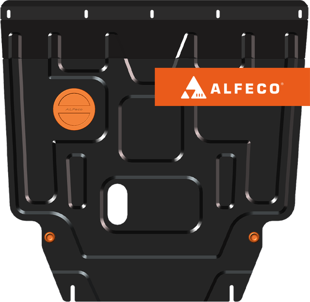 Защита Alfeco для картера и КПП Geely Coolray 2020-2026. Артикул ALF.08.19