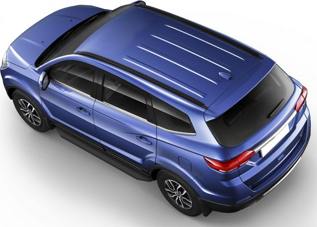 Пороги алюминиевые Rival Premium-Black для Lifan MyWay 2016-2026. Артикул A180ALB.3304.1