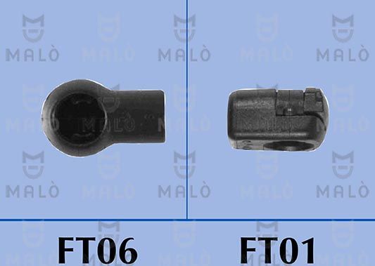 Амортизатор (упор) багажника Malo. Артикул 127486